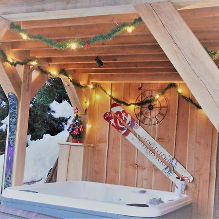 Chalet Miravidi, Montchavin-La Plagne, Jacuzzi & Sauna Ngoại thất bức ảnh