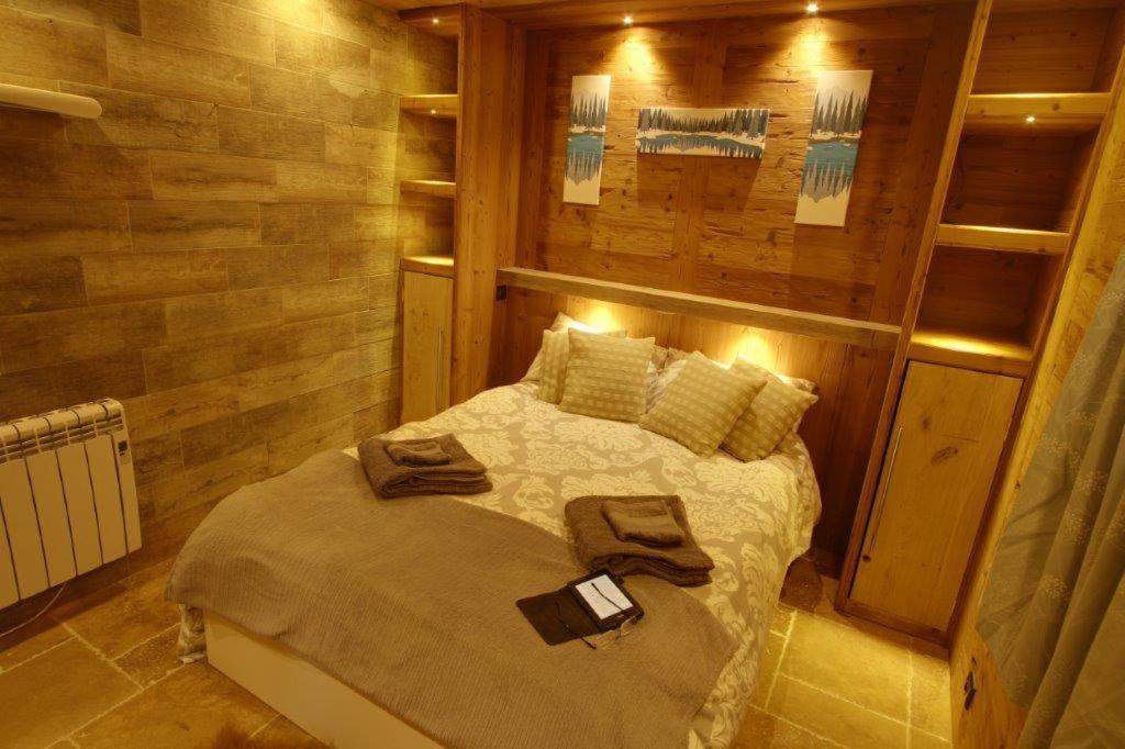 Chalet Miravidi, Montchavin-La Plagne, Jacuzzi & Sauna Ngoại thất bức ảnh