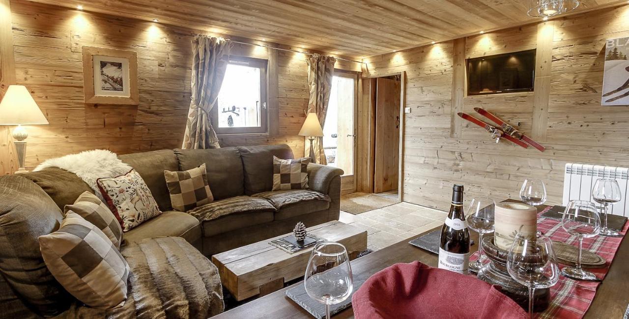 Chalet Miravidi, Montchavin-La Plagne, Jacuzzi & Sauna Ngoại thất bức ảnh