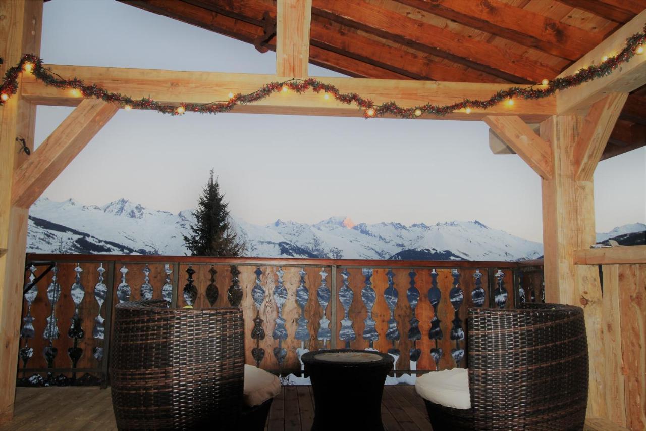 Chalet Miravidi, Montchavin-La Plagne, Jacuzzi & Sauna Ngoại thất bức ảnh