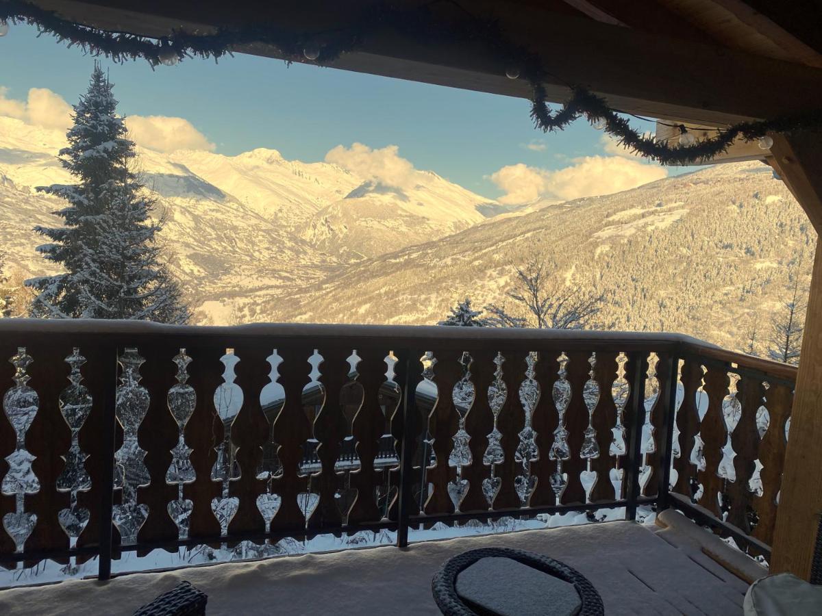 Chalet Miravidi, Montchavin-La Plagne, Jacuzzi & Sauna Ngoại thất bức ảnh