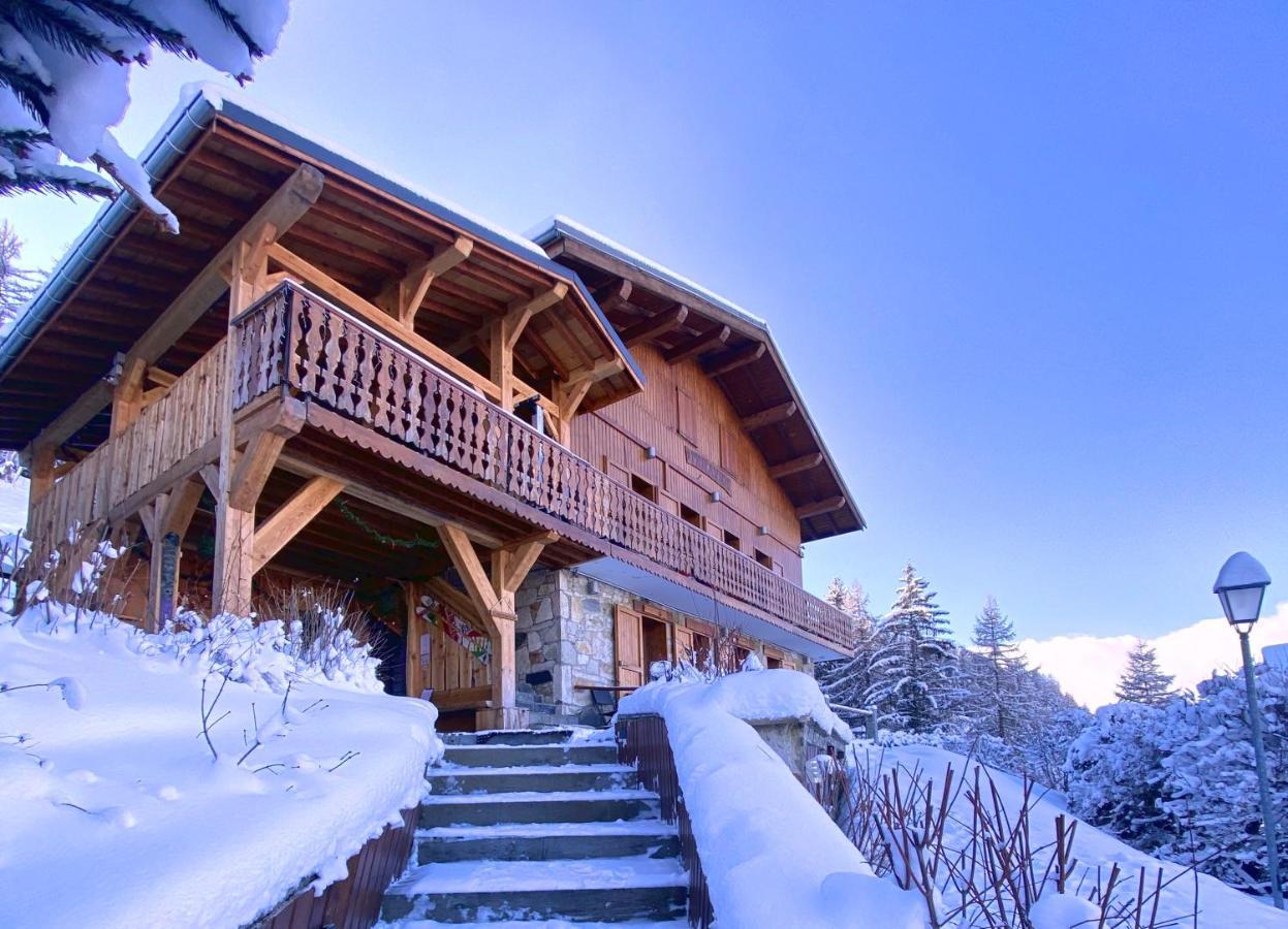 Chalet Miravidi, Montchavin-La Plagne, Jacuzzi & Sauna Ngoại thất bức ảnh