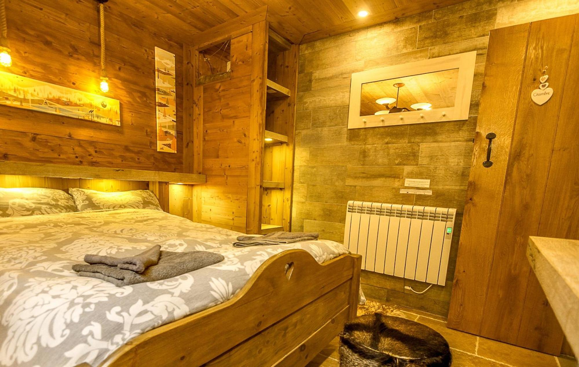 Chalet Miravidi, Montchavin-La Plagne, Jacuzzi & Sauna Phòng bức ảnh