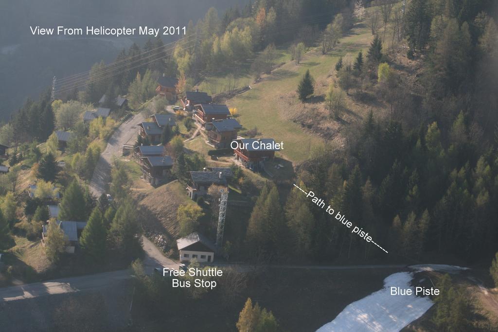 Chalet Miravidi, Montchavin-La Plagne, Jacuzzi & Sauna Ngoại thất bức ảnh